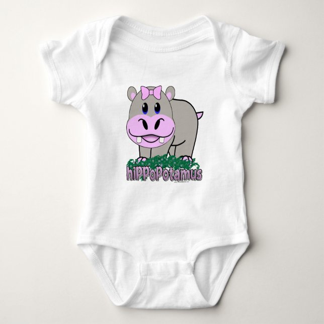 T-shirt Hippopotame (Devant)