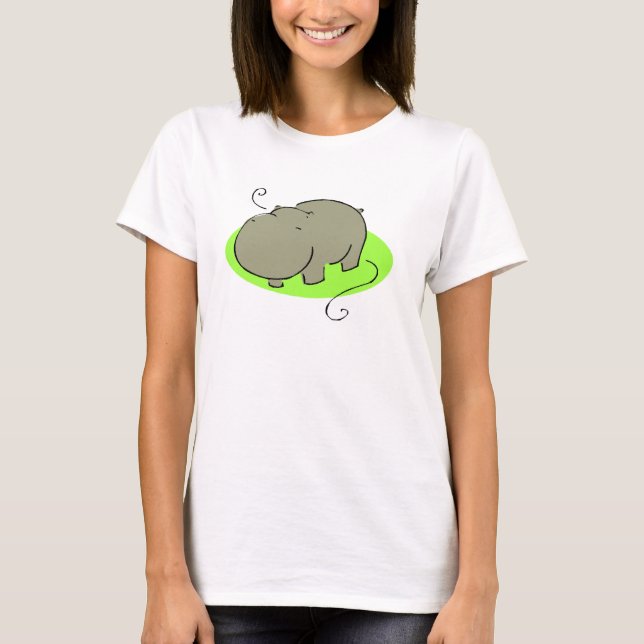 T-shirt Hippopotame (Devant)