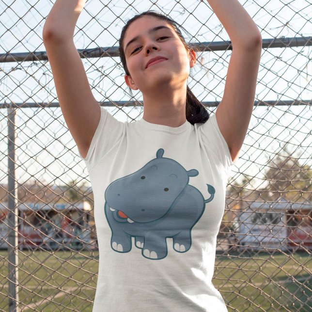 T-shirt Hippopotame (Créateur téléchargé)