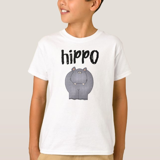 T-shirt Hippopotame (Devant)