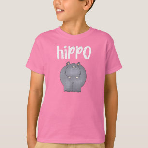 T-shirt Hippopotame
