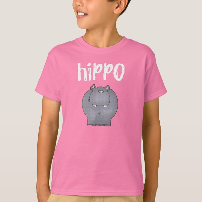 T-shirt Hippopotame (Devant)