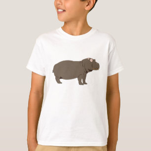 T-shirt Hippopotame