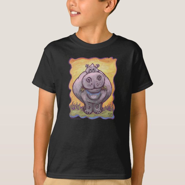 T-shirt Hippopotame (Devant)