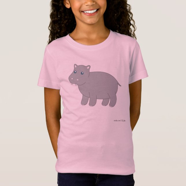 T-Shirt Hippopotame 5 (Devant)