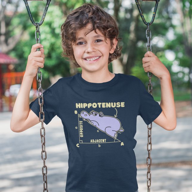 T-shirt Hippotenuse Lindo Hipopotamo Matematico Para Niños (Créateur téléchargé)