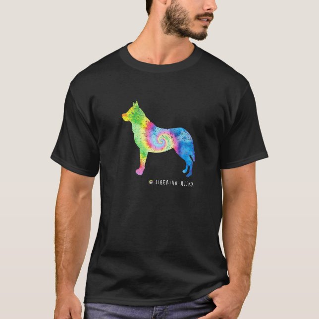 T-shirt hippy pour propriétaire de chien de compag (Devant)