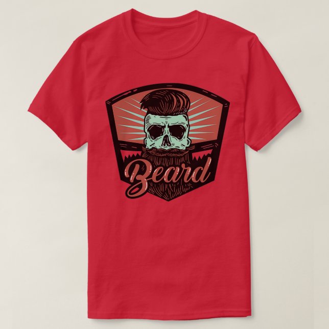 T-shirt Hipster de la barbe (Design devant)