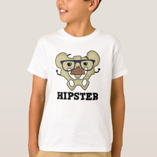 T-shirt Hipster Funny Hip Bone Anatomie Pun