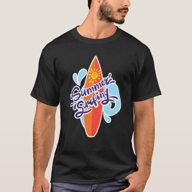 T-shirt Hipster Hawaii Aloha Surfing Holiday Travel Hawaii (Devant)
