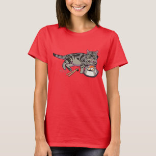 T-shirt Hipster Kitty (sans texte)