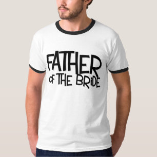 T-shirt Hipster Père Mariée T Lite
