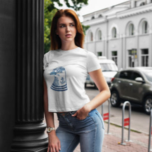 T-shirt Hipster Seagull Oiseau animal