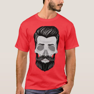 T-shirt Hipster Skull