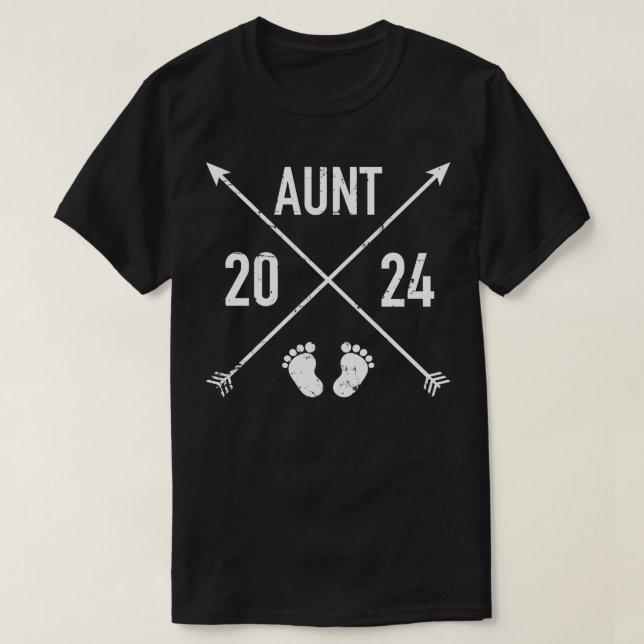 T-shirt Hipster Tante 2024 (Design devant)
