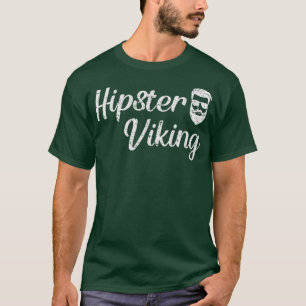 T-shirt Hipster Viking Funny Beard