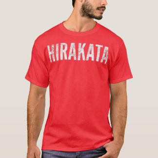 T-shirt Hirakata Japon Graphique en détresse