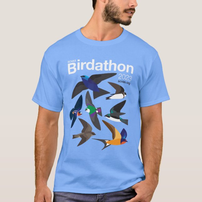 T-shirt hirondelle (Devant)