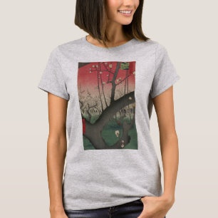 T-shirt Hiroshige Plum Estate Kameido : Japonais vintage