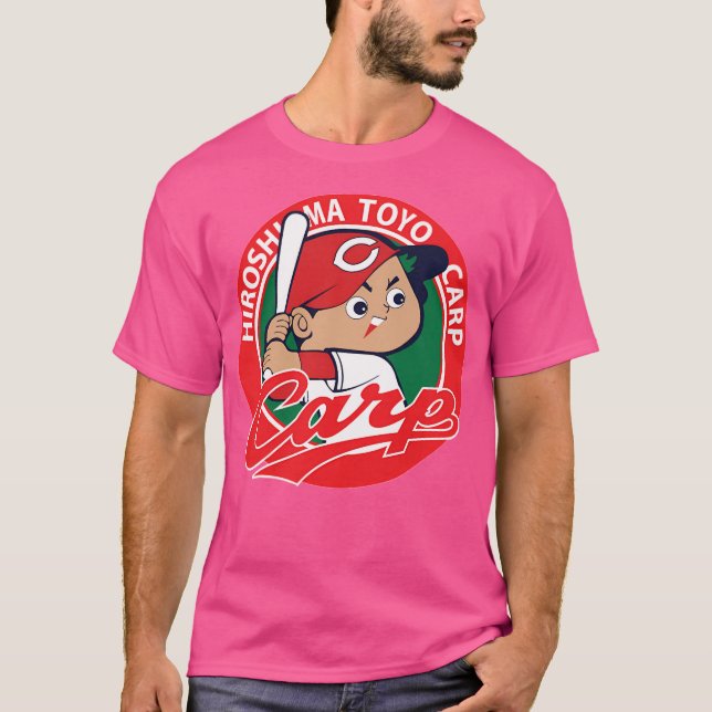 T-shirt Hiroshima T0Yo Carp Baseball (Devant)