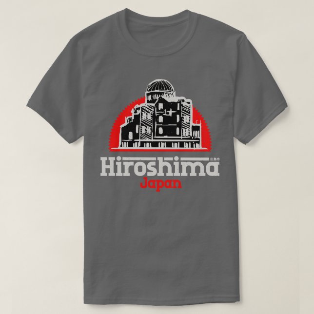 T-shirt Hiroshima Vintage (Design devant)