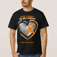 His Fight Is My Fight Leukemia Awareness Venin