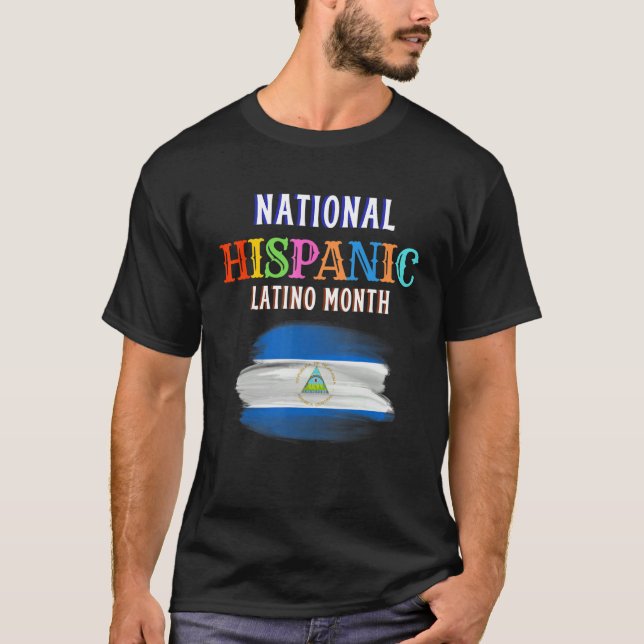 T-shirt Hispanic Ceremony Month Prideful Latin Spanish Ami (Devant)