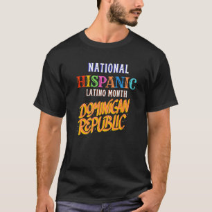 T-shirt Hispanic Ceremony Month Prideful Latin Spanish Ami