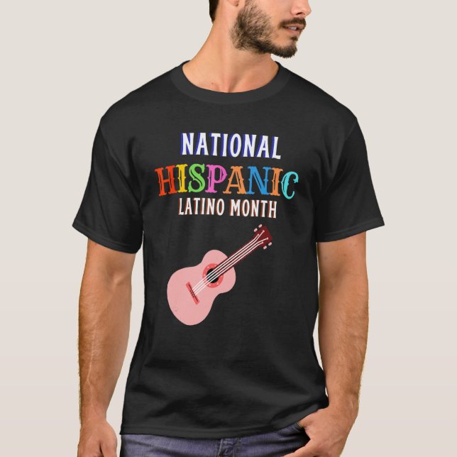 T-shirt Hispanic Ceremony Month Prideful Latin Spanish Ami (Devant)