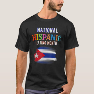 T-shirt Hispanic Ceremony Month Prideful Latin Spanish Ami