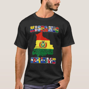 T-shirt Hispanic Heritage Month Bolivia Bolivian Boliviana