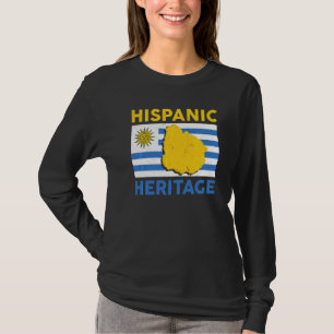 T-shirt Hispanic Heritage Month Drapeau uruguayen Enfants