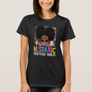 T-shirt Hispanic Heritage Month Latina Girls Latino Countr