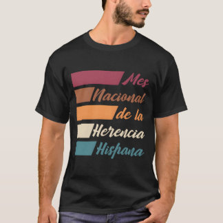 T-shirt Hispanic Heritage Month Mes Nacional De La Herenci