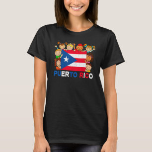 T-shirt Hispanic Heritage Month Puerto Rico Kids