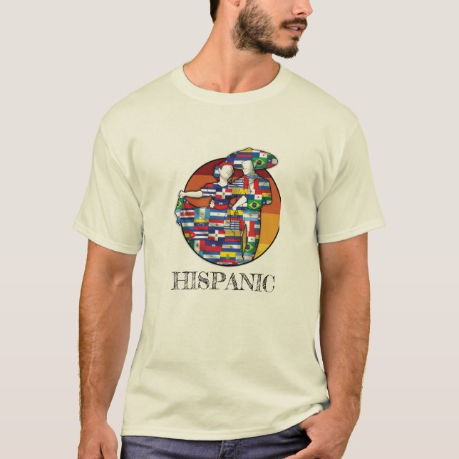 T-SHIRT HISPANIQUE (Devant)