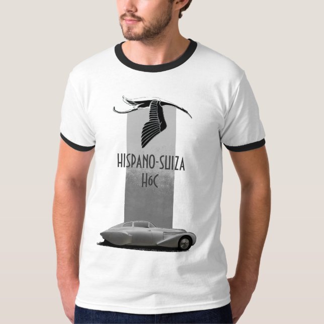 T-SHIRT HISPANO-SUIZA H6C (Devant)