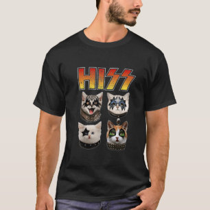 T-shirt Hiss Funny Amoureux des chats Classic
