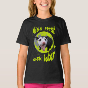 T-shirt Hisser d'abord, demander plus tard Humour drôle de