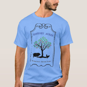 T-shirt Histoire Acres Tee - shirt bleu