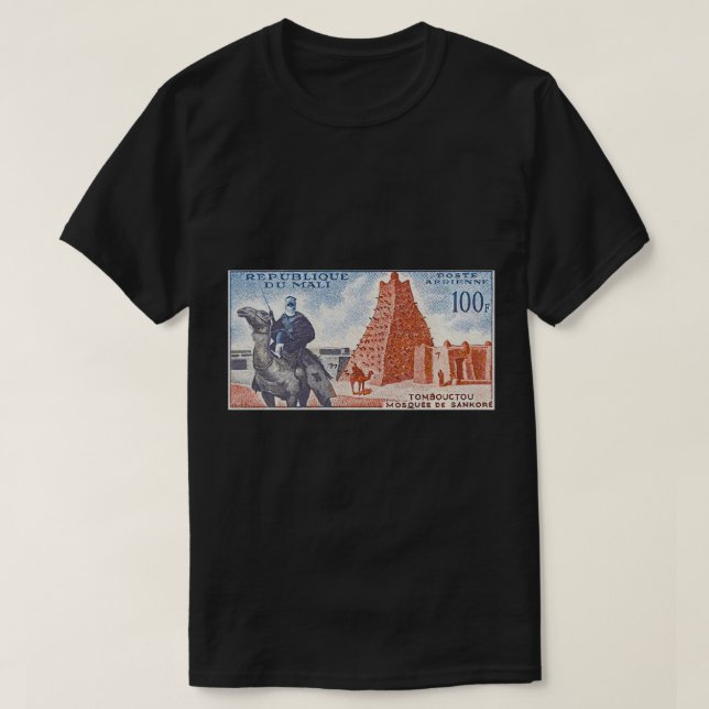 T-shirt Histoire africaine Mansa Musa du Mali Empire-King  (Design devant)