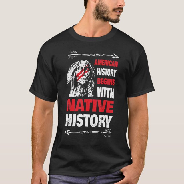 T-shirt Histoire améraméricaine (Devant)