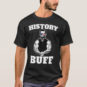 T-shirt Histoire américaine Buff Abraham Lincoln Weightlif
