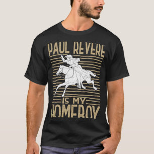 T-shirt Histoire américaine Paul Revere