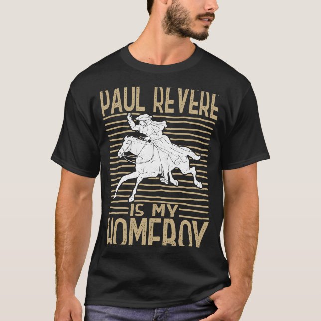 T-shirt Histoire américaine Paul Revere (Devant)