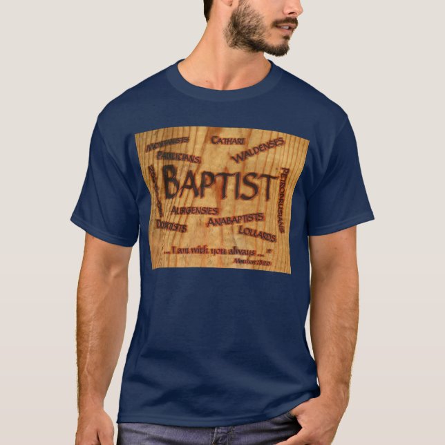 T-shirt Histoire baptiste (Devant)
