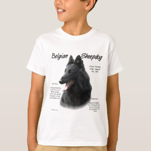 T-shirt Histoire Belge Du Chien À Cheval; Tout Sur Le Chie
