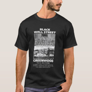 T-shirt Histoire de Black Wall Street