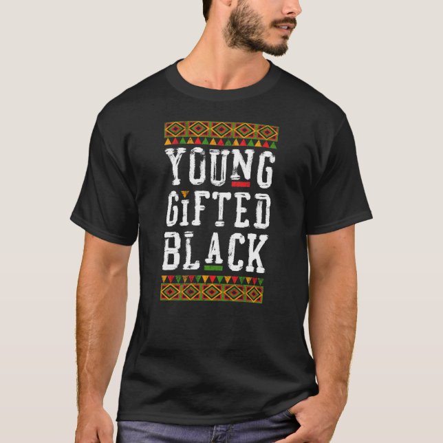 T-shirt Histoire de la fierté noire (Devant)