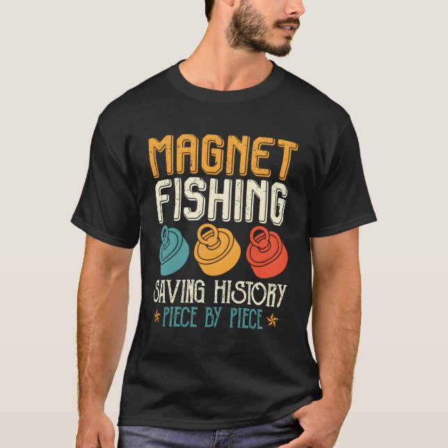 T-shirt Histoire De La Pêche Fisher Ic (Devant)